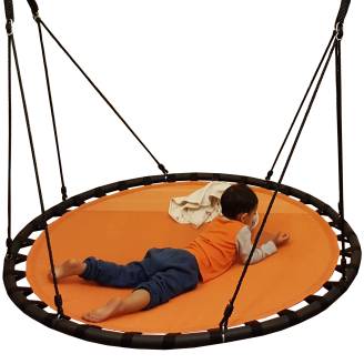 150cm Orange Mat Nest Swing