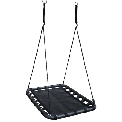 100cm Black Rectangle Mat Nest Swing