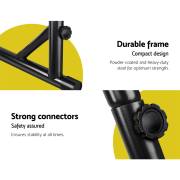 X stand durable frame and strong connectors