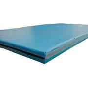 180x120x5cm Blue Padded Safety Mat with Velcro Sides