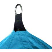 Blue Hangout Hanging Nest with Curved Tripod Stand