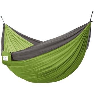 Large Green and Grey Parachute Hammock