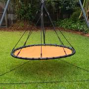 150cm Orange Mat Nest Swing with Tripod Stand