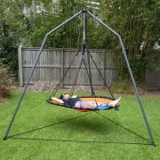 150cm Orange Mat Nest Swing with Tripod Stand